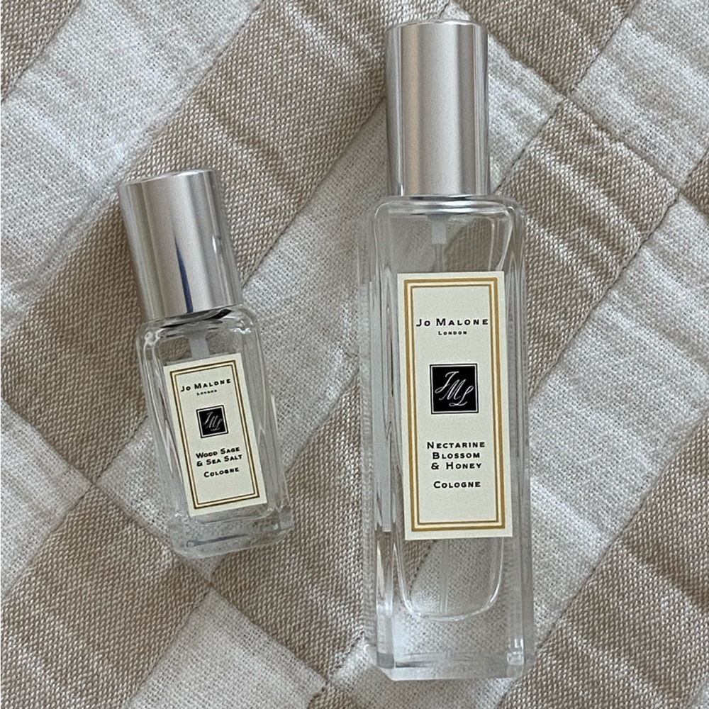 Jo Malone Set - Nectarine Blossom & Honey / Wood Sage & Sea Salt